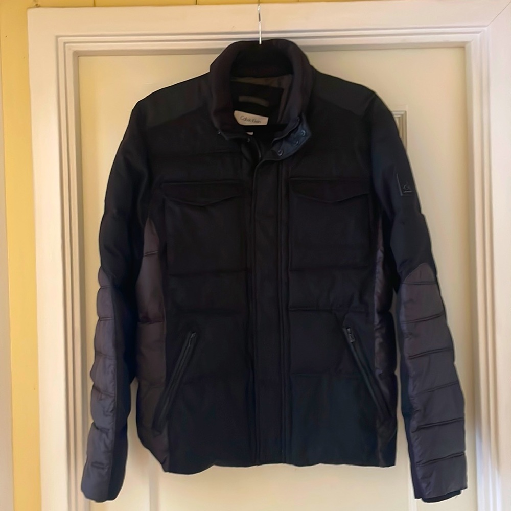 Calvin Klein Black Puffer Coat
